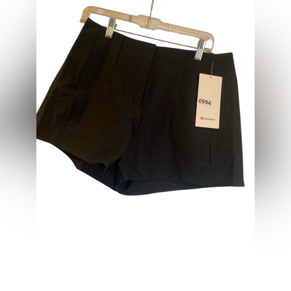 lululemon athletica Black Athletic Shorts Tailored Fit